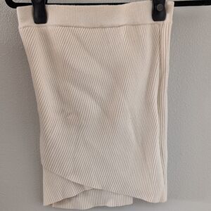 Zara Cream Knit Skirt